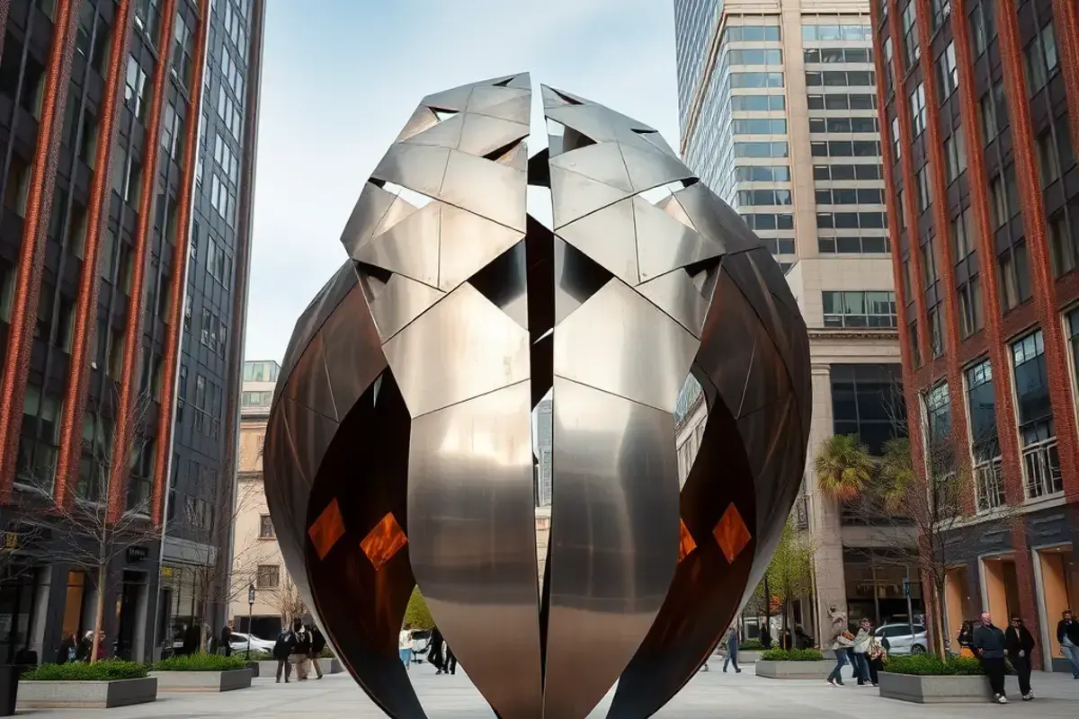 Public art installation